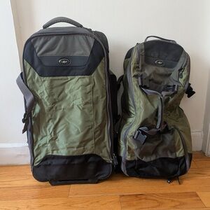 Eagle Creek rolling and backpack duffel set